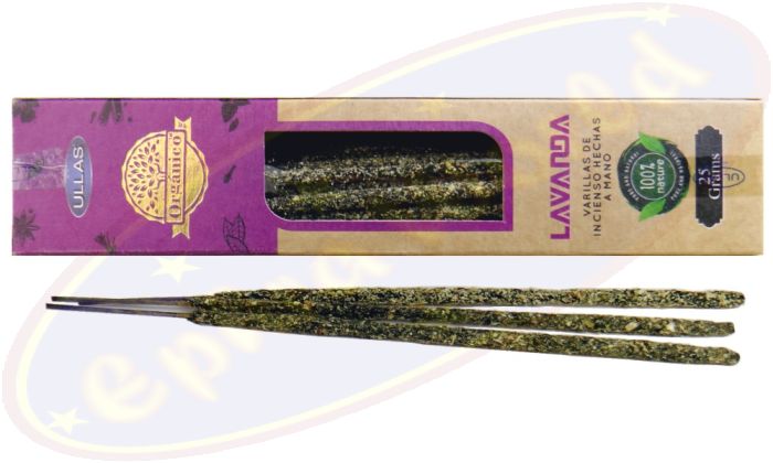 Ullas Organico Lavender 100% Natural Smudge Räucherstäbchen
