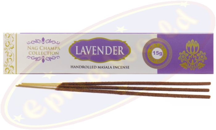 Ullas Nag Champa Lavender Masala Räucherstäbchen