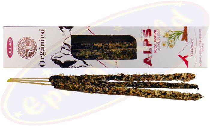 Ullas Organico Alps Rock Jasmine Natural Smudge Räucherstäbchen