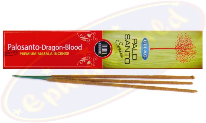 Ullas/Sri Durga Twin Palo Santo Dragon Blood Masala Räucherstäbchen