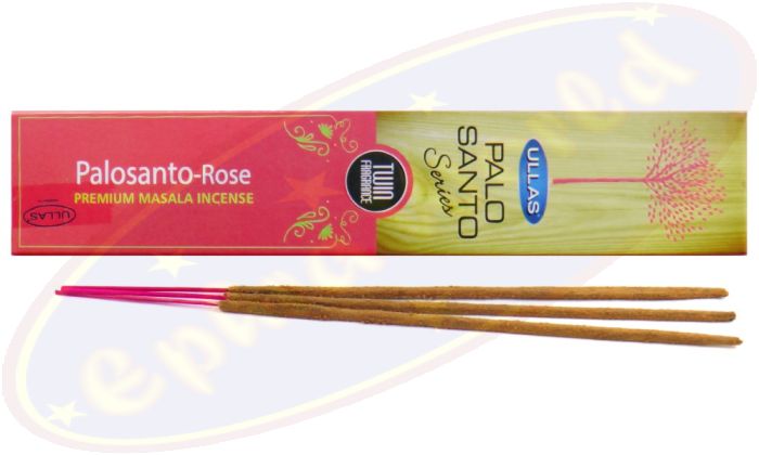 Ullas/Sri Durga Twin Palo Santo Rose Masala Räucherstäbchen