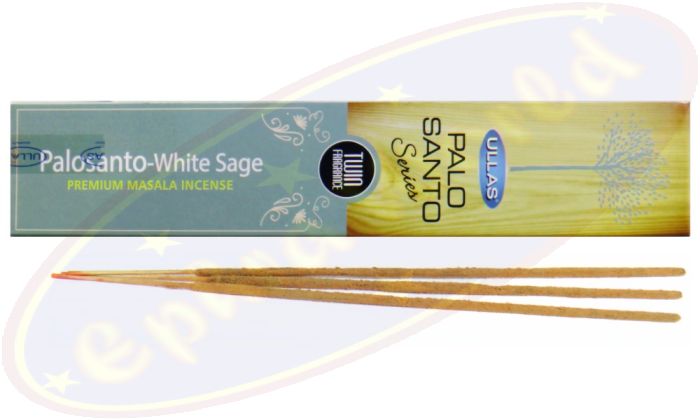 Ullas/Sri Durga Twin Palo Santo White Sage Masala Räucherstäbchen