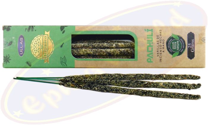 Ullas Organico Patchouli 100% Natural Smudge Räucherstäbchen