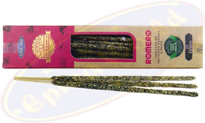 Ullas Organico Rosemary 100% Natural Smudge Räucherstäbchen