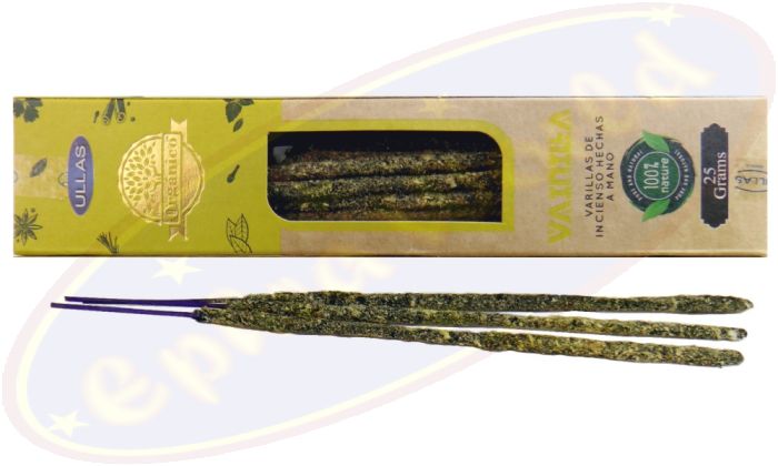 Ullas Organico Vanilla 100% Natural Smudge Räucherstäbchen
