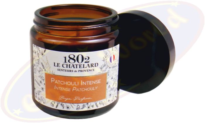 Le Chatelard 1802 vegane Duftkerze Intensiv Patchouli 80g