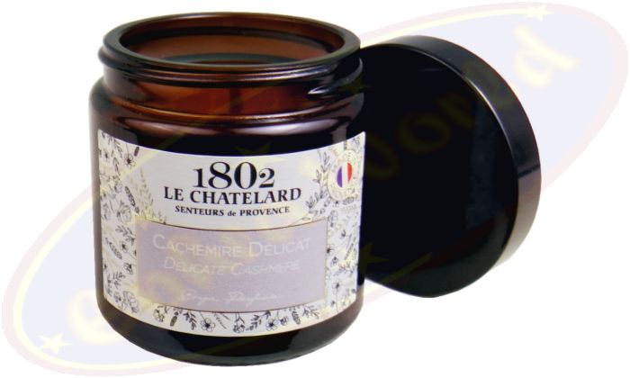 Le Chatelard 1802 vegane Duftkerze Delicate Cashmere 80g