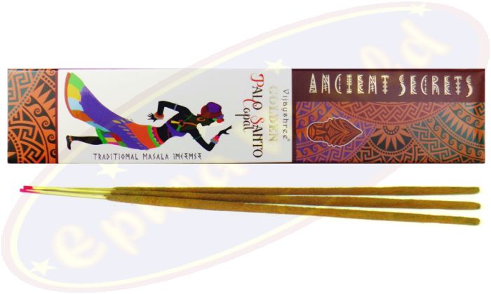 Vijayshree Ancient Golden Palo Santo & Copal Masala Räucherstäbchen