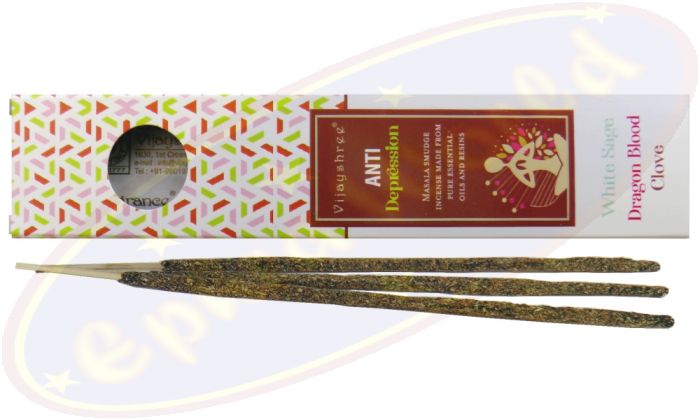 Vijayshree Masala Smudge Räucherstäbchen Anti Depression
