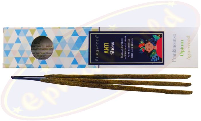 Vijayshree Masala Smudge Räucherstäbchen Anti Stress