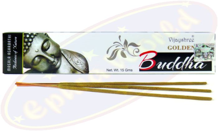 Vijayshree Golden Buddha Masala Räucherstäbchen