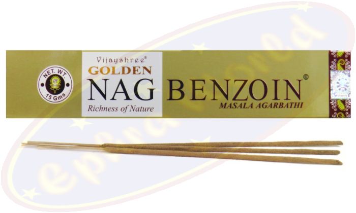 Vijayshree Golden Nag Benzoin Masala Räucherstäbchen
