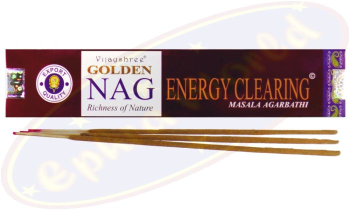 Vijayshree Golden Nag Energy Clearing Masala Räucherstäbchen