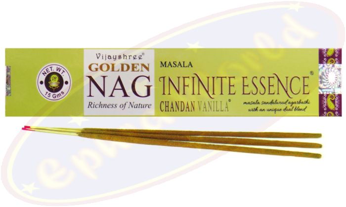 Vijayshree Golden Nag Infinite Essence Masala Räucherstäbchen