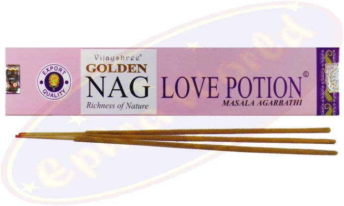 Vijayshree Golden Nag Love Potion Masala Räucherstäbchen