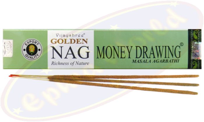 Vijayshree Golden Nag Money Drawing Masala Räucherstäbchen