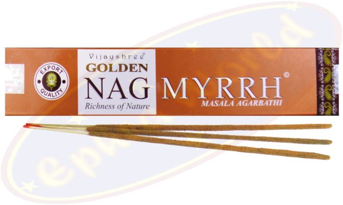 Vijayshree Golden Nag Myrrh Masala Räucherstäbchen