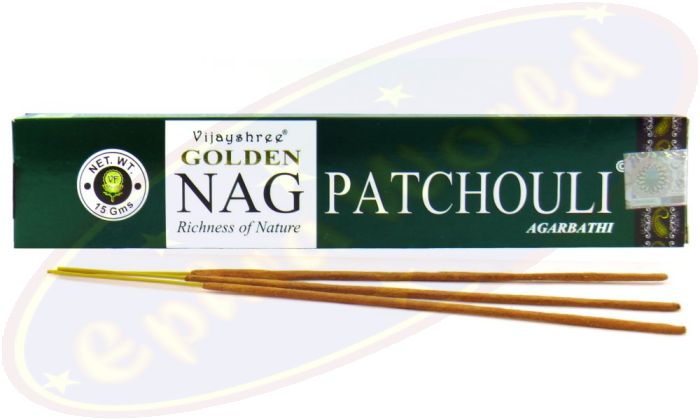 Vijayshree Golden Nag Patchouli Masala Räucherstäbchen