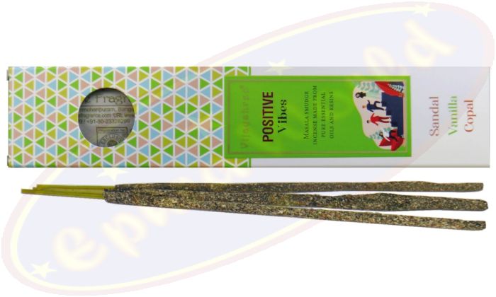Vijayshree Masala Smudge Räucherstäbchen Positive Vibes