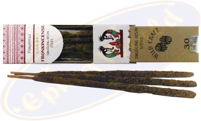 Vijayshree Wild Craft Golden Frankincense Smudge Räucherstäbchen