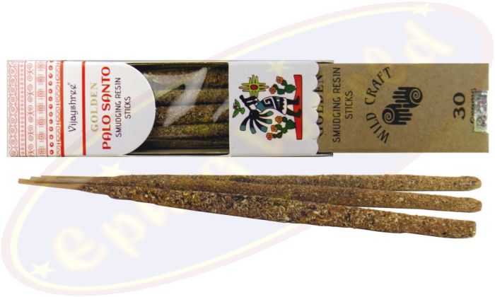 Vijayshree Wild Craft Golden Palo Santo Smudge Räucherstäbchen