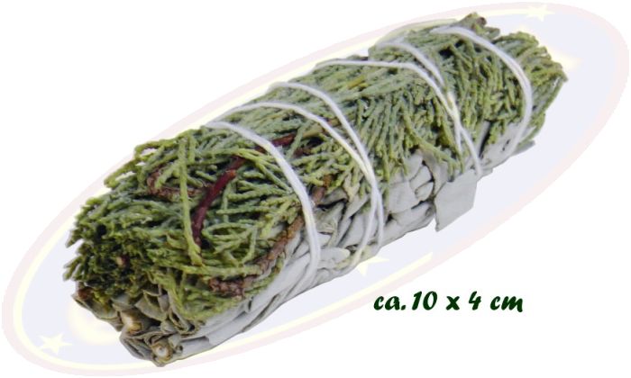 Smudge Stick White Sage & Juniper (Wacholder) ca. 25g