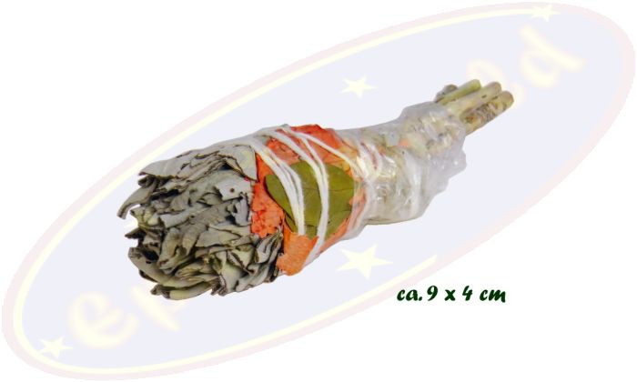 Smudge Stick White Sage Tulip - Cleansing Energy & Citrine 20-25g