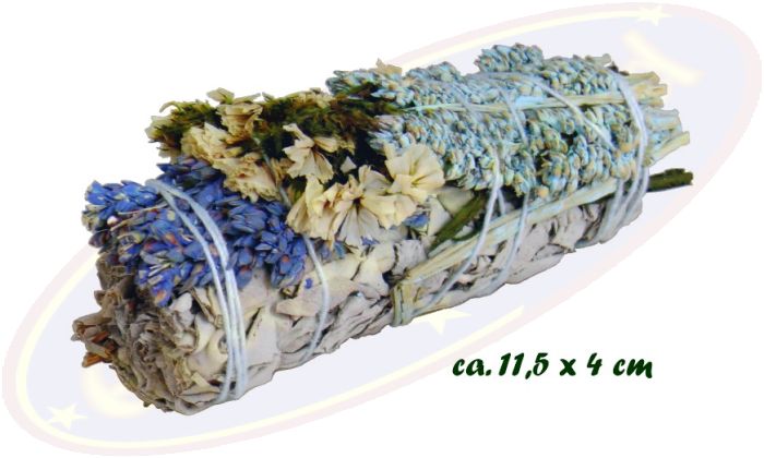 Smudge Stick White Sage & Statice sinuata & Sorghum 30-40g