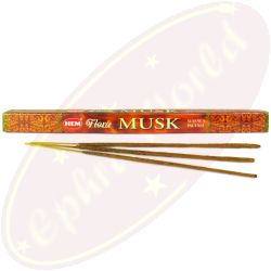 HEM Flora Musk (Moschus) Masala Räucherstäbchen