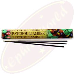 HEM Patchouli Amber Räucherstäbchen