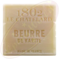Le Chatelard 1802 palmölfreie vegane Seife 100g Shea Butter/Beurre de Karite
