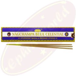 Ppure Nag Champa Blue Celestial Masala Räucherstäbchen