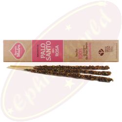 Sagrada Madre 100% Natural Smudge Räucherstäbchen Palo Santo & Rose