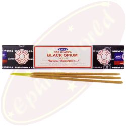 Satya Nag Champa Black Opium Masala Räucherstäbchen (MUM) LLP