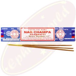 Satya Sai Baba Nag Champa Masala Räucherstäbchen 15g Blau (MUM) LLP