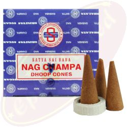 Satya Sai Baba Nag Champa Räucherkegel (MUM) LLP