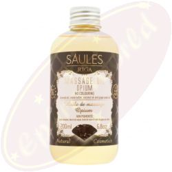 Saules Massageöl Opium 200ml