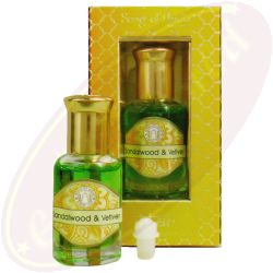 Song Of India Ayurveda Natural Fragrant Oil Sandalwood Vetiver