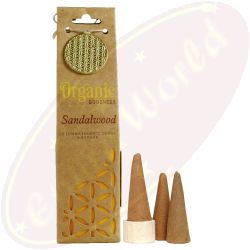 Song Of India Organic Goodness XL Räucherkegel Sandalwood