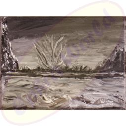 Acrylgemälde Aufgewühlt von Wanda Tauer 2009