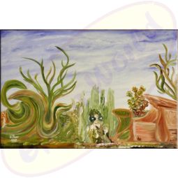 Acrylgemälde Hempi von Wanda Tauer