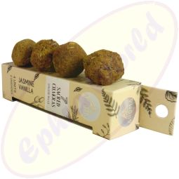 Aroma Smudge Balls 7 Sacred Chakras Jasmine Vanilla 4er