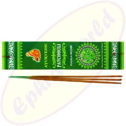 Ayurvedische Patchouli Masala Räucherstäbchen