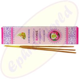 Ayurvedic Rose indische Masala Räucherstäbchen