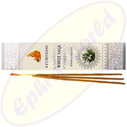 Ayurvedic White Sage indische Masala Räucherstäbchen