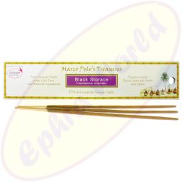 Marco Polo´s Treasures Black Storace Masala Räucherstäbchen 20g