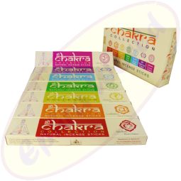 Chakra Collection Masala Räucherstäbchen Set 7x15g