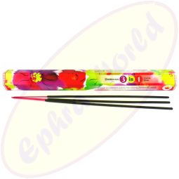 Darshan 3 in 1 Blumenduft Räucherstäbchen