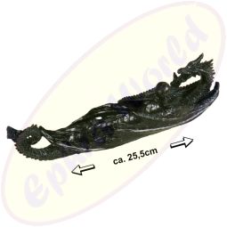 Drache schwarz Nr. 2 Räucherstäbchenhalter