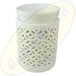 Pajoma Duftlampe Modern Orient weiß Keramik 2 teilig